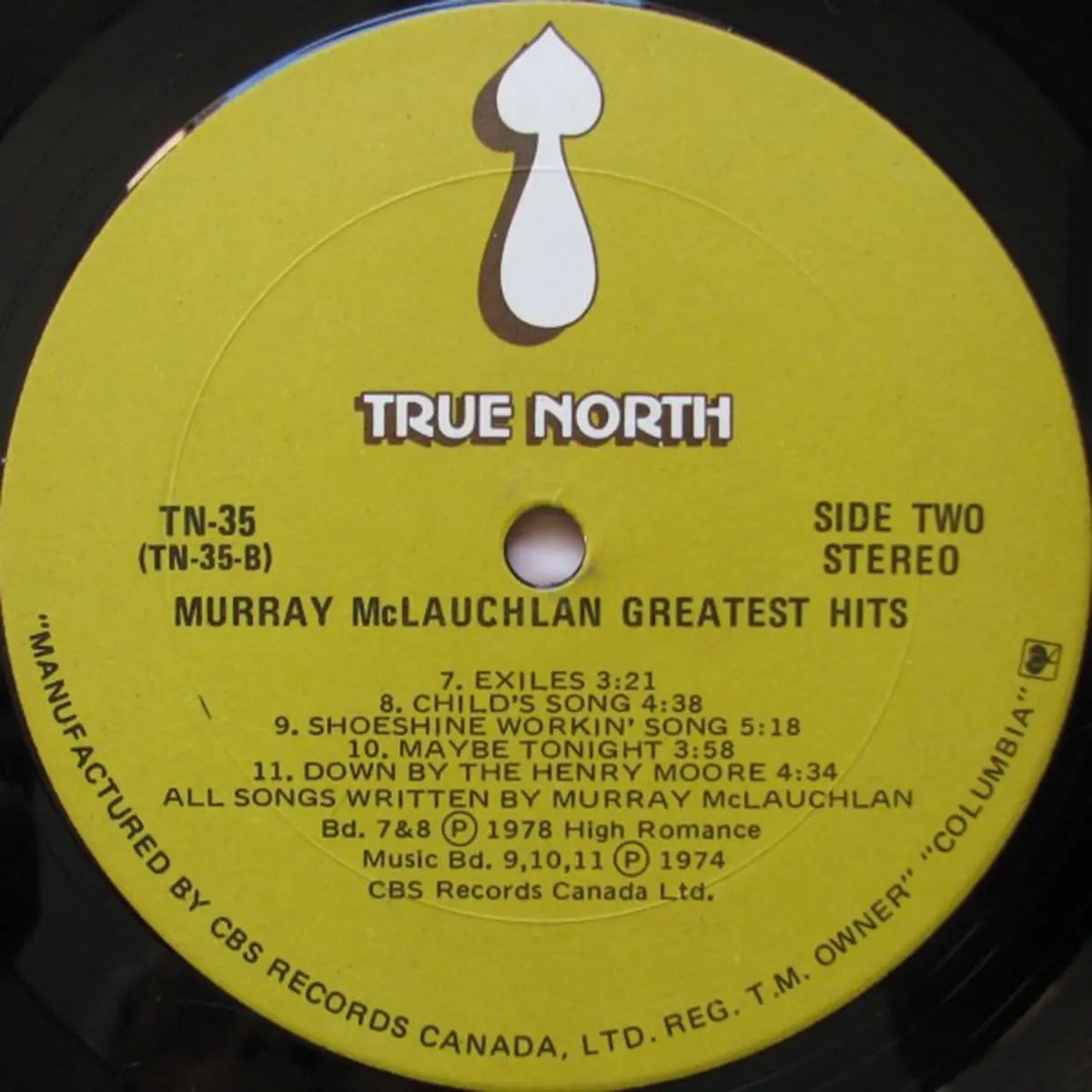 Murray McLauchlan – Greatest Hits VinylPursuit.com