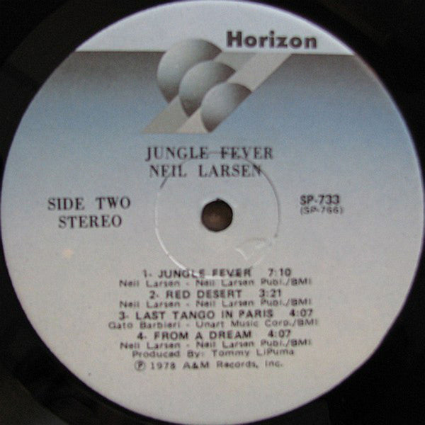 Neil Larsen Jungle Fever Vinyl Pursuit Inc