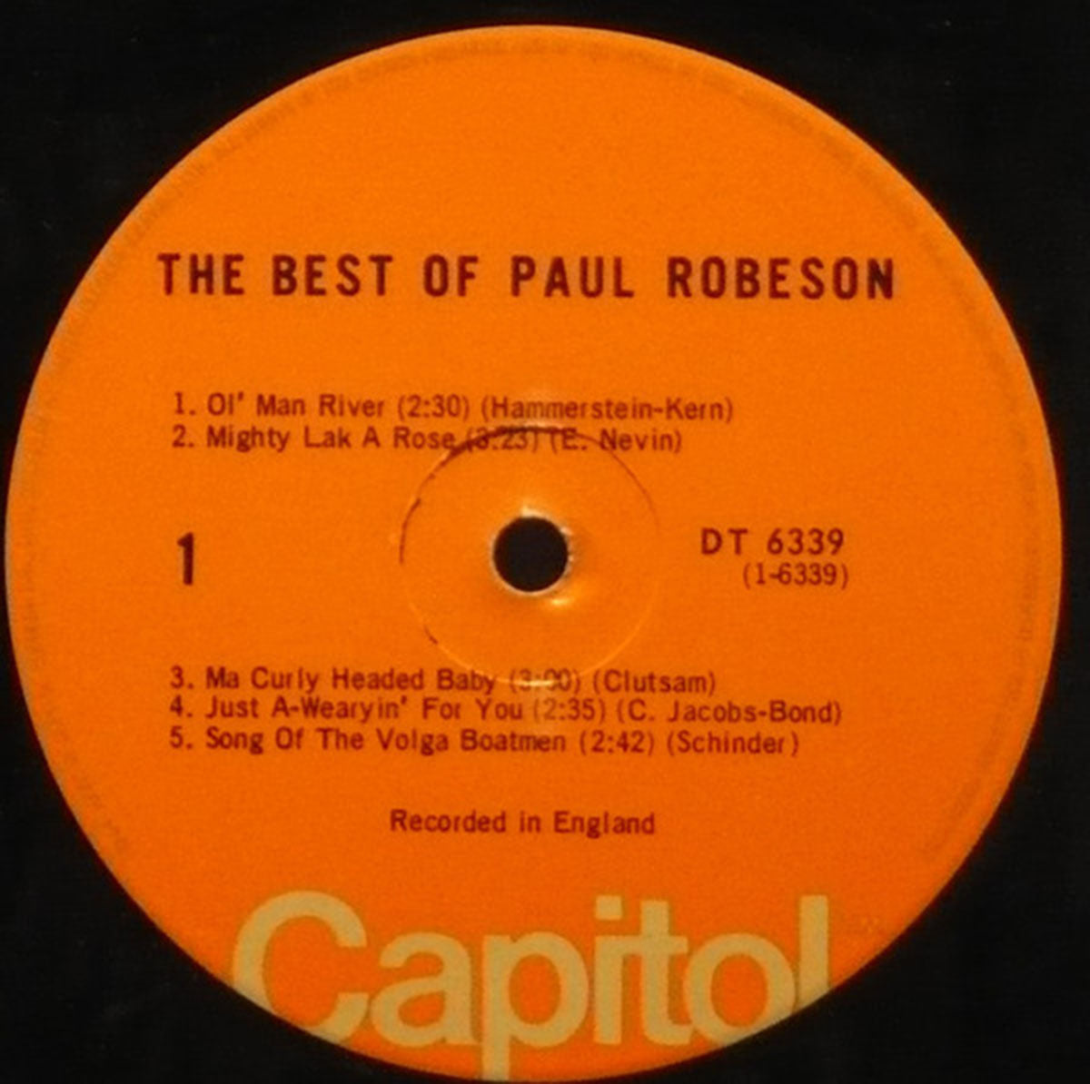 Paul Robeson – The Best Of Paul Robeson VinylPursuit.com
