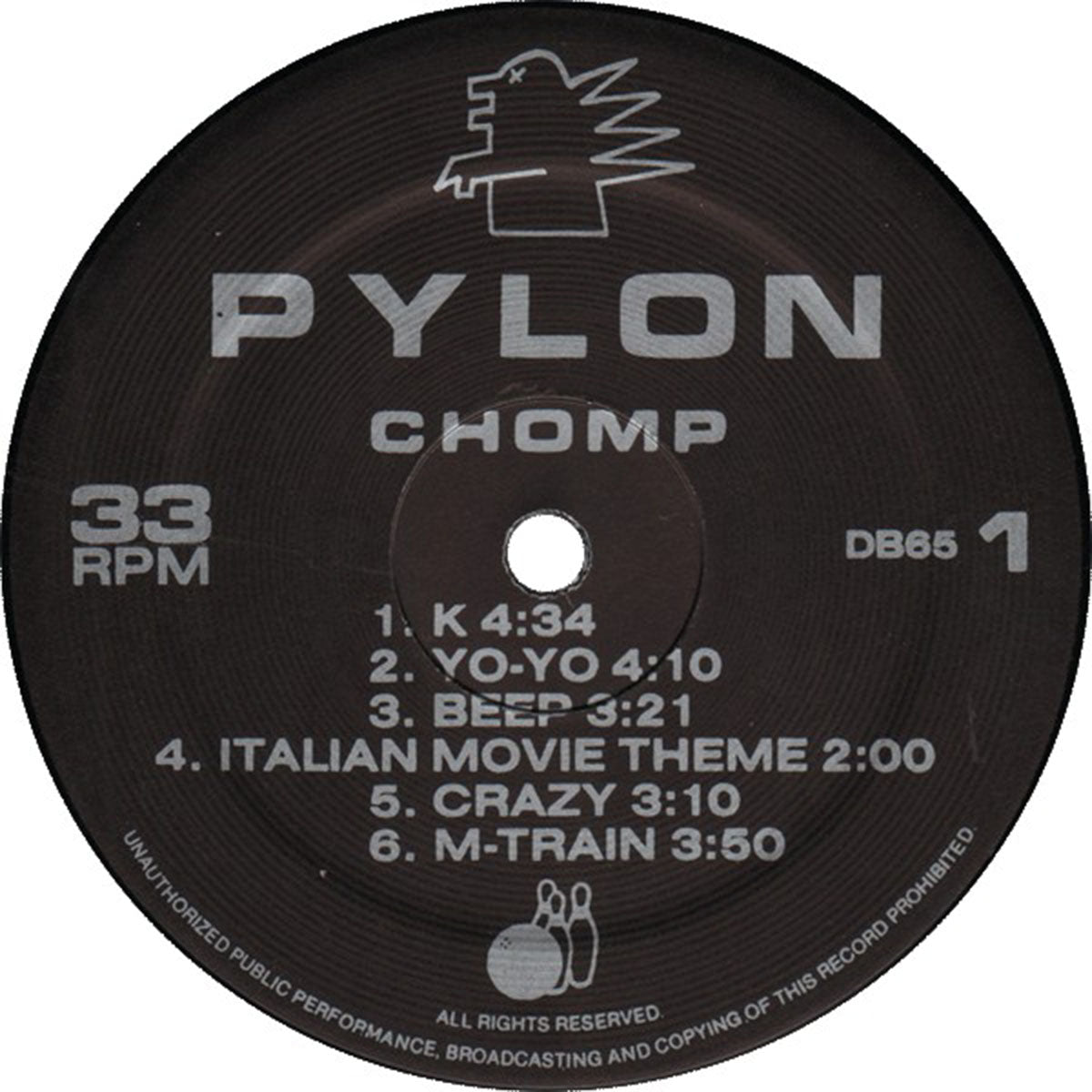 Pylon – Chomp! - US Pressing - RARE VinylPursuit.com