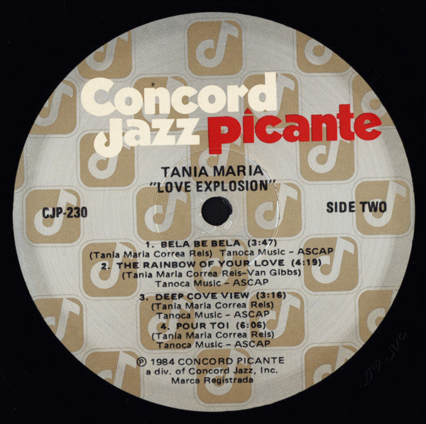 Tania Maria – Love Explosion 1984 US Pressing VinylPursuit.com