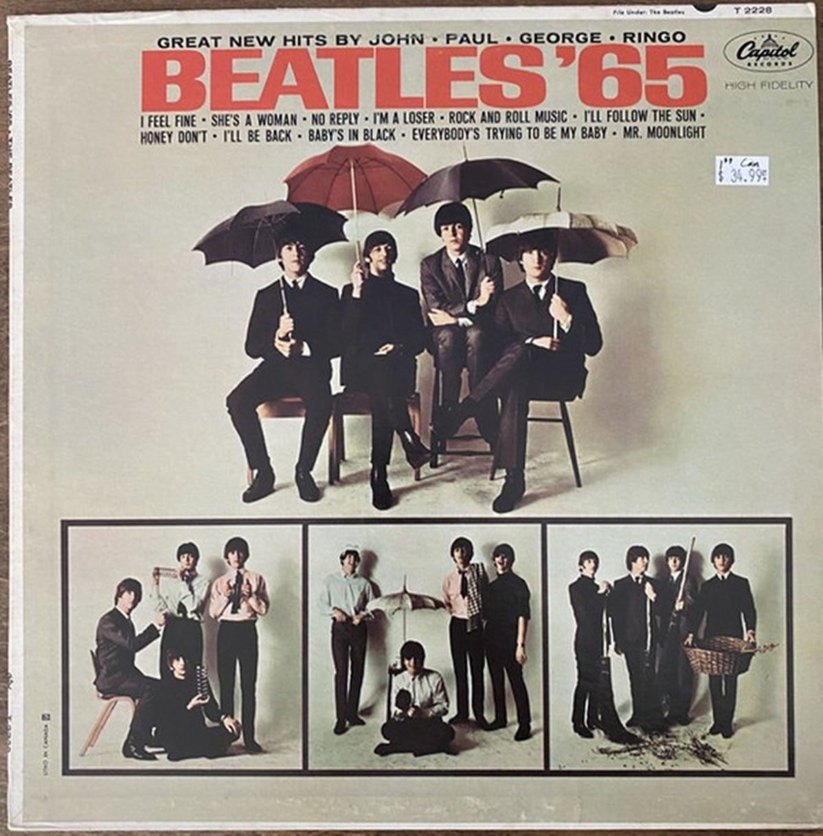 The Beatles – Beatles '65 - 1964 MONO VinylPursuit.com