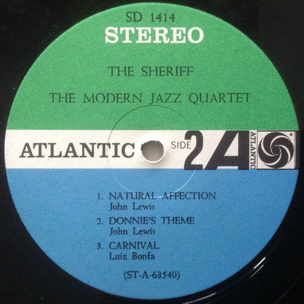 The Modern Jazz Quartet – The Sheriff - 1964 US Pressing VinylPursuit.com