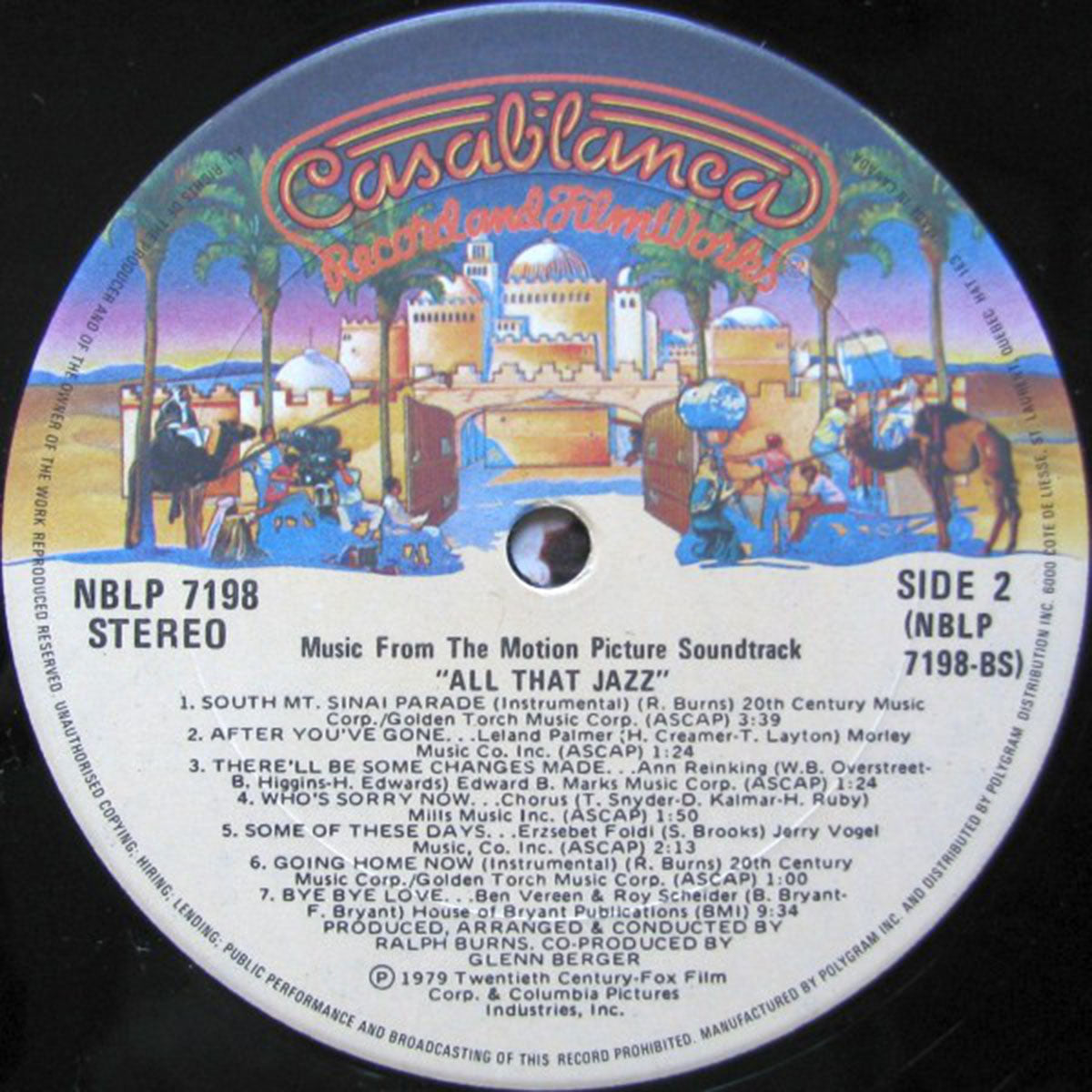 All That Jazz - Original Motion Picture Soundtrack VinylPursuit.com