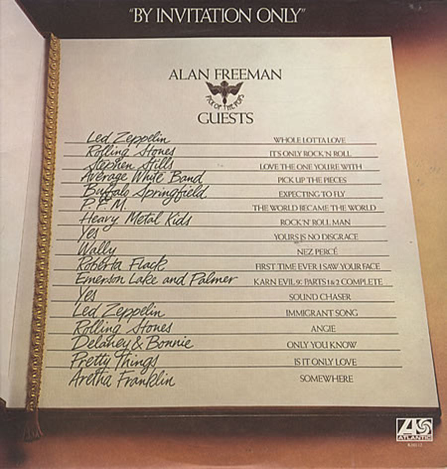 By Invitation Only - Alan Freeman Pick Of The Pops Guests - UK Pressing VinylPursuit.com