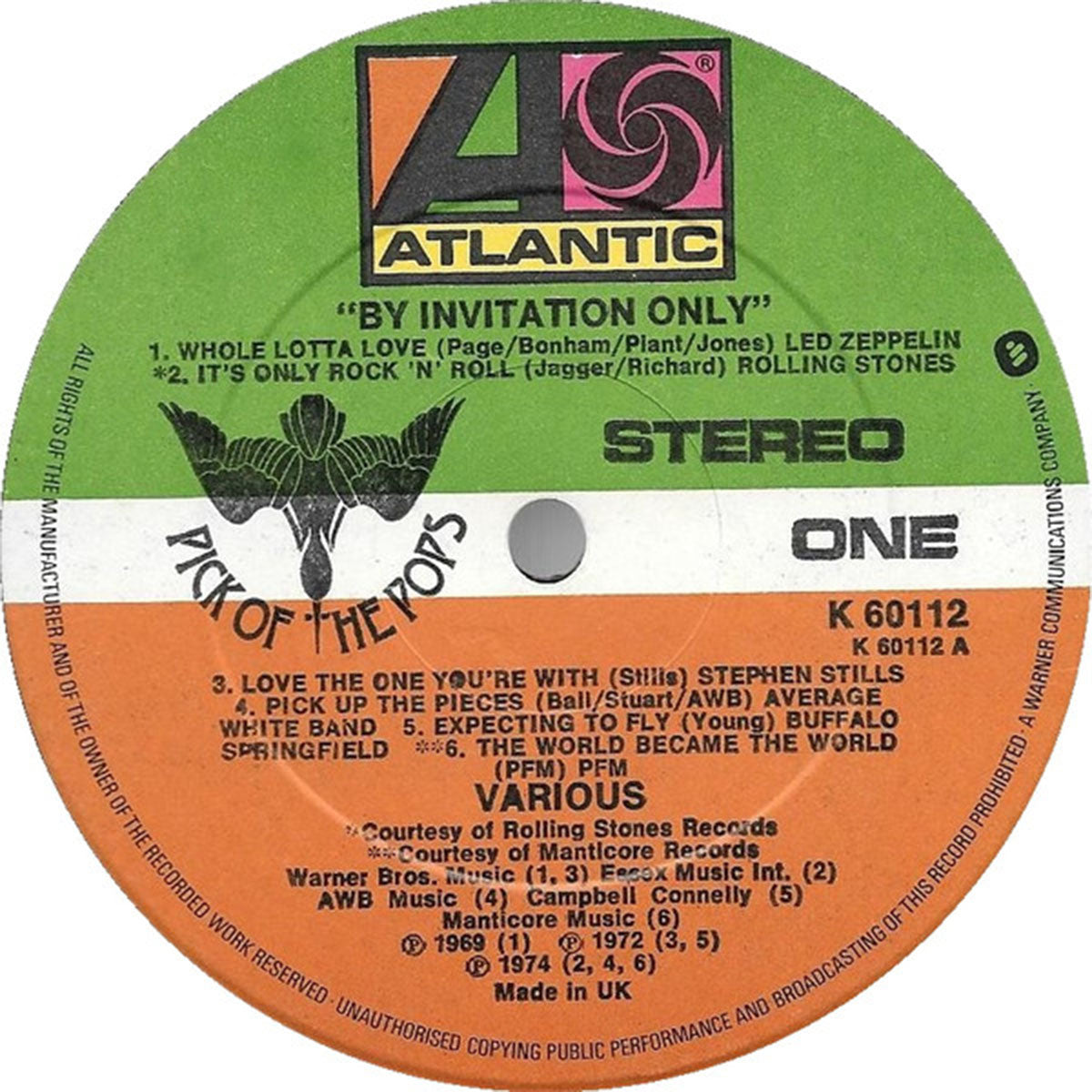By Invitation Only - Alan Freeman Pick Of The Pops Guests - UK Pressing VinylPursuit.com