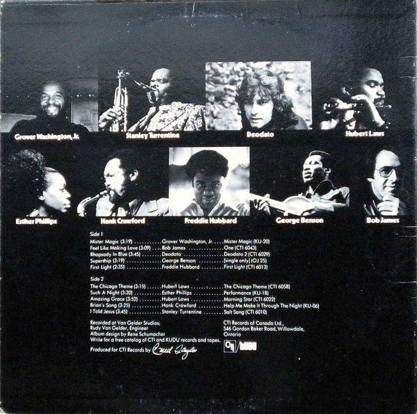 Various – A Taste Of CTI / Kudu Vol. 1 - 1975 VinylPursuit.com