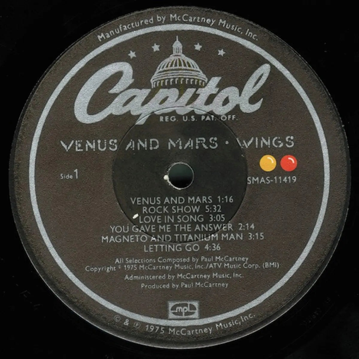 Wings – Venus And Mars - 1975 US Pressing with Posters! Vinyl Pursuit Inc