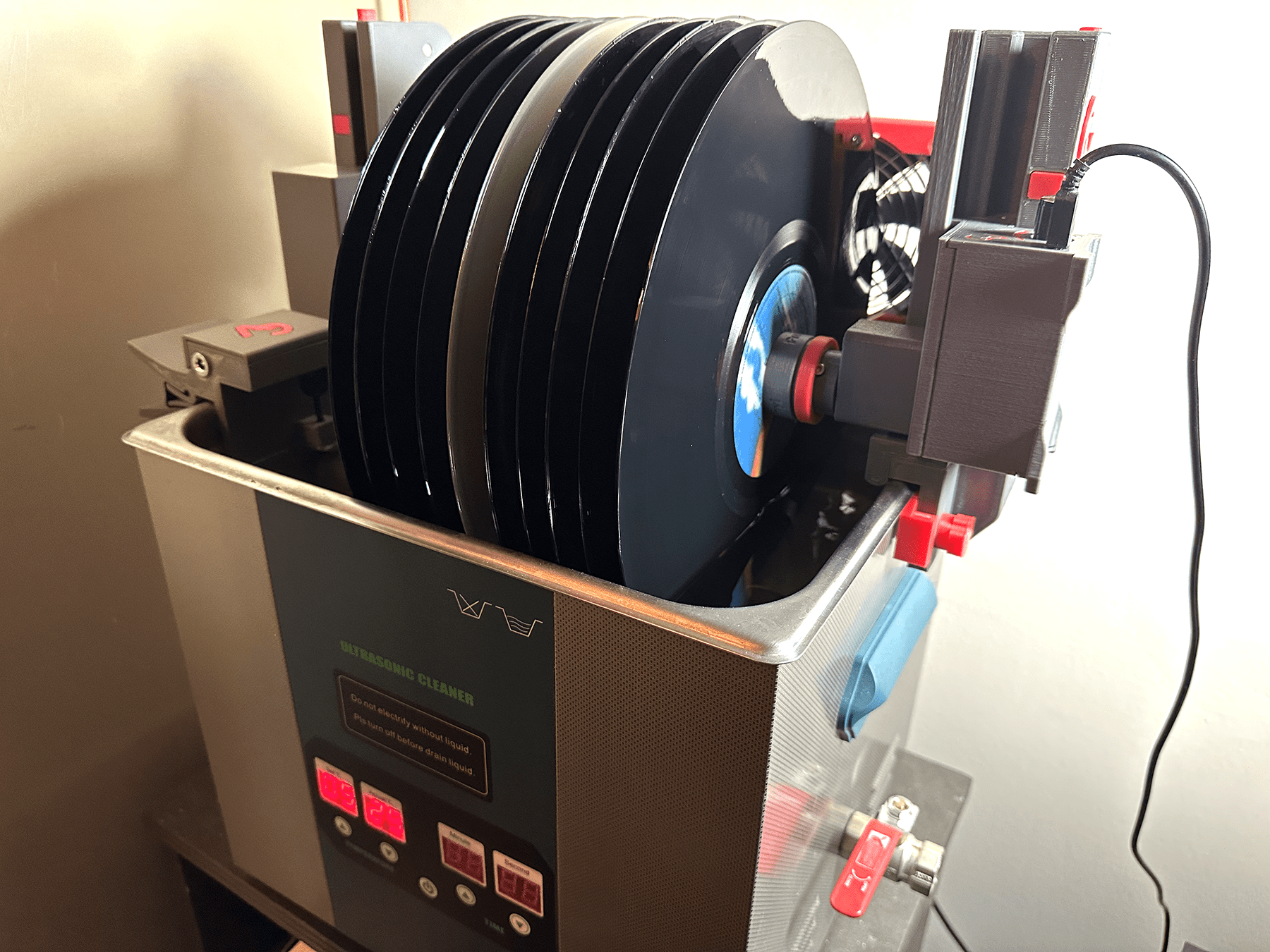 Industrial Strength Ultrasonic Restoration with CleanerVinyl - Vinyl Pursuit Inc