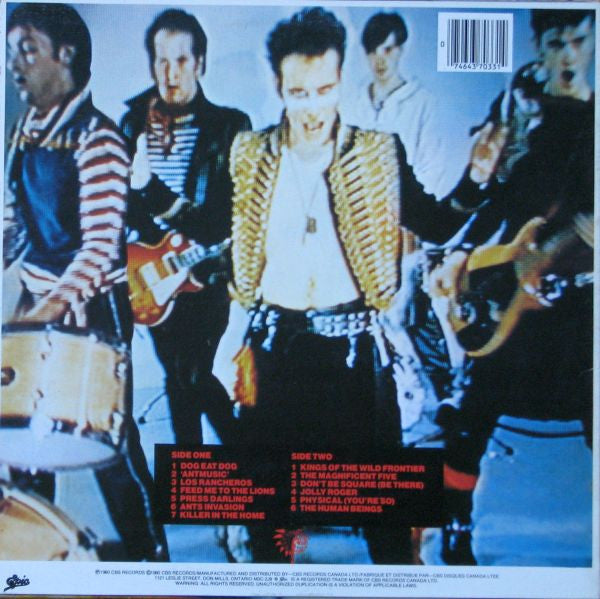 Adam And The Ants – Kings Of The Wild Frontier - 1981 Original