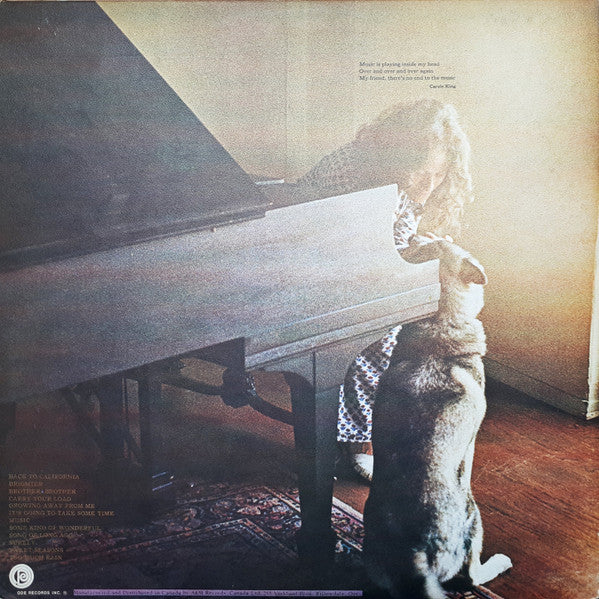 Carole King – Carole King Music - 1971 Original