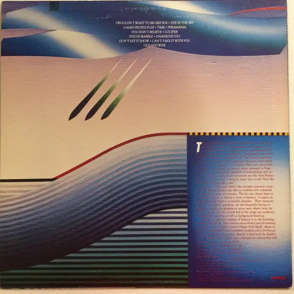 The Alan Parsons Project – The Best Of - 1983 Japanese Original VinylPursuit.com