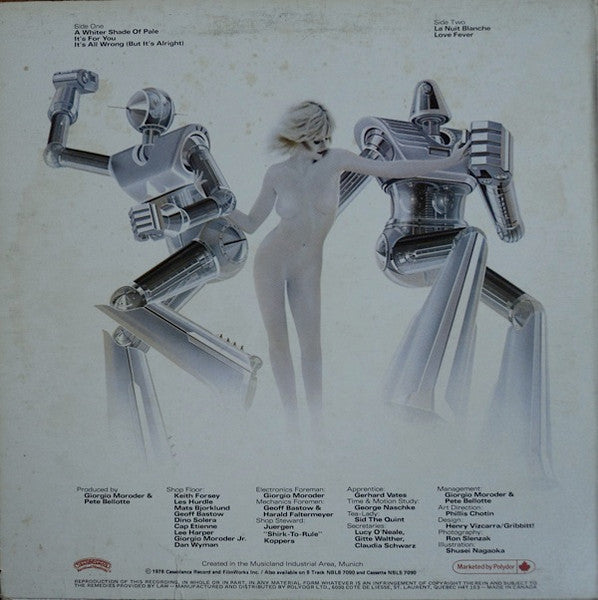 Munich Machine Introducing Chris Bennett – A Whiter Shade Of Pale - 1978 Original