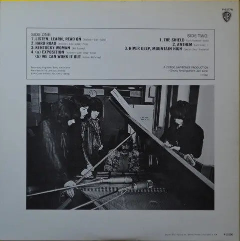 Deep Purple – The Book Of Taliesyn - 1973 Japanese Pressing VinylPursuit.com