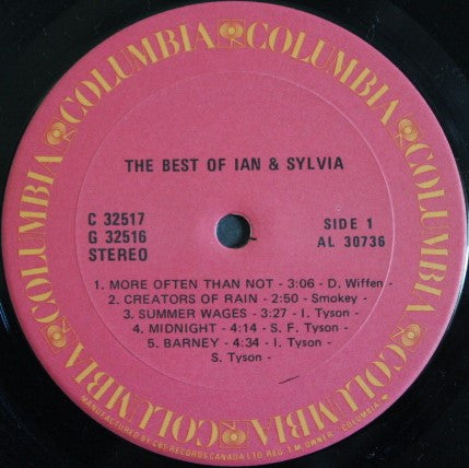 Ian and Sylvia – The Best Of Ian and Sylvia