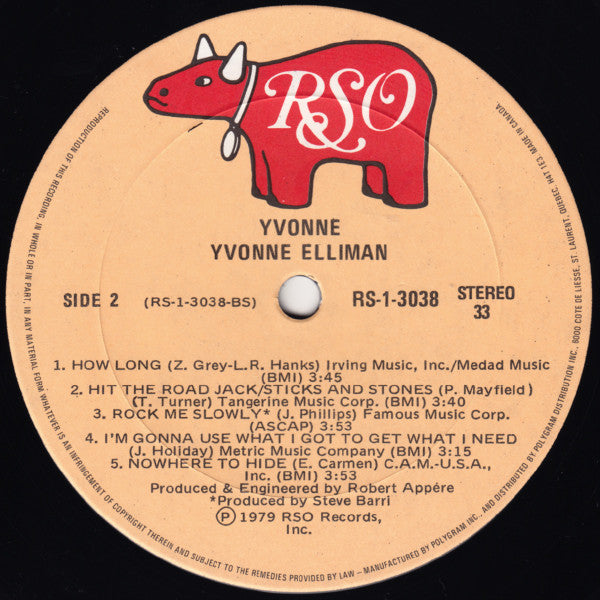 Yvonne Elliman – Yvonne - 1979