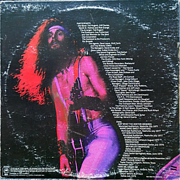 Ted Nugent – Double Live Gonzo!