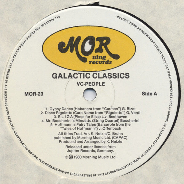 VC-People – Galactic Classics - 1980 VinylPursuit.com