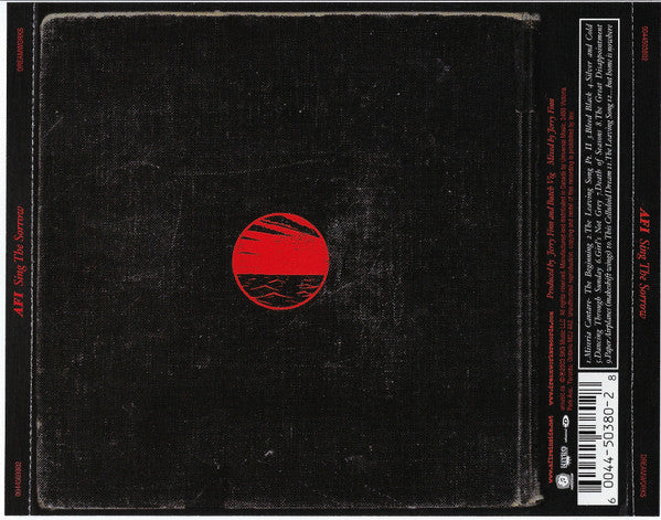 AFI ‎– Sing The Sorrow - 2003 CD Vinyl Pursuit Inc