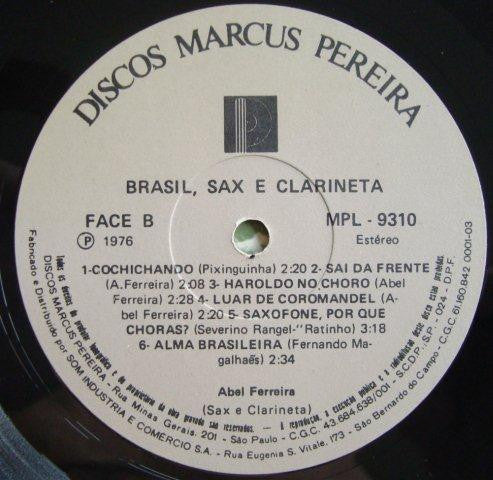 Abel Ferreira – Brasil, Sax E Clarineta - 1976 Original Brazilian Release