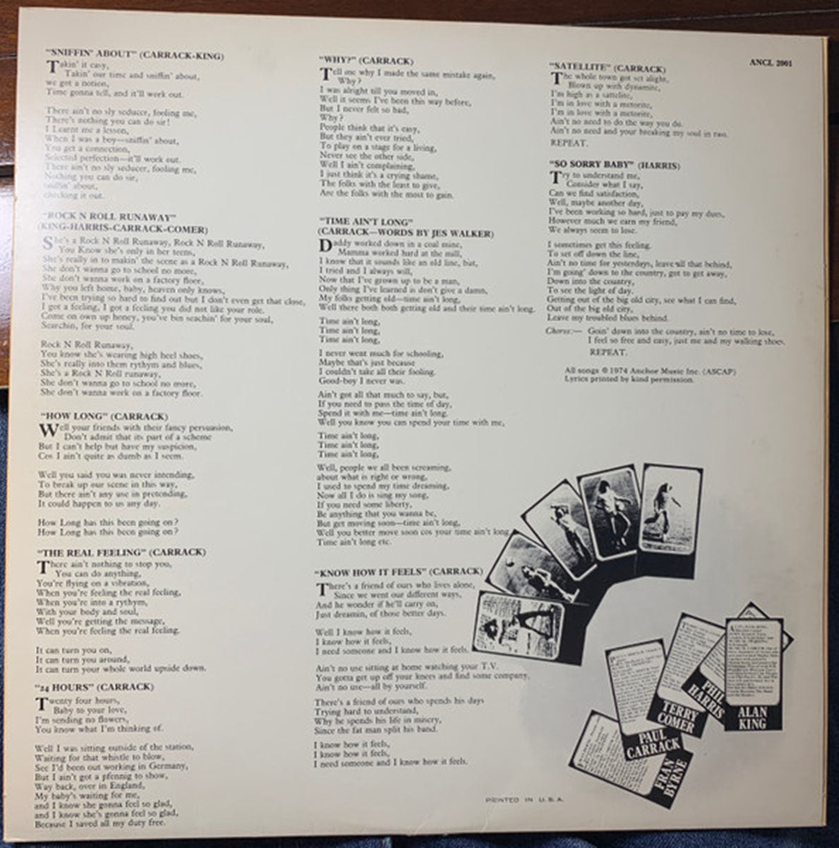 Ace – Five-A-Side - 1974 VinylPursuit.com