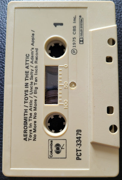Aerosmith – Toys In The Attic –  1975 Cassette VinylPursuit.com