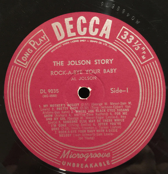 Al Jolson – The Jolson Story 