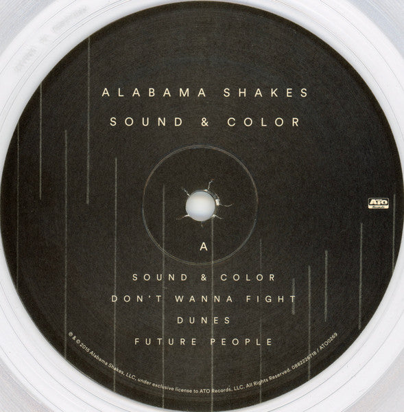 Alabama Shakes – Sound and Color - Transparent Vinyl