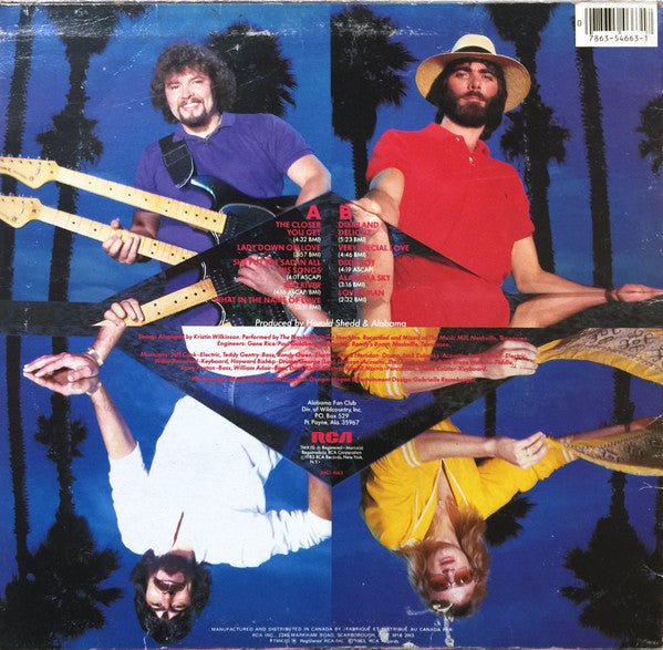 Alabama – The Closer You Get... 1983 Near Mint in Shrinkwrap VinylPursuit.com