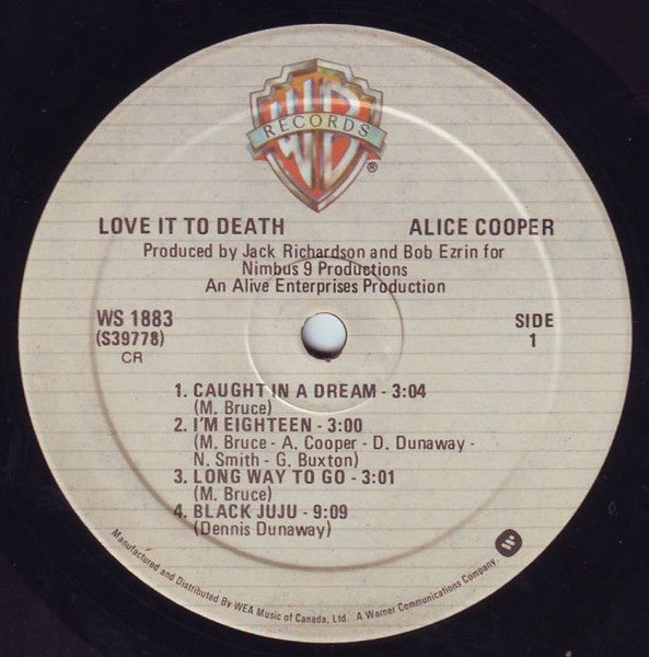 Alice Cooper – Love It To Death