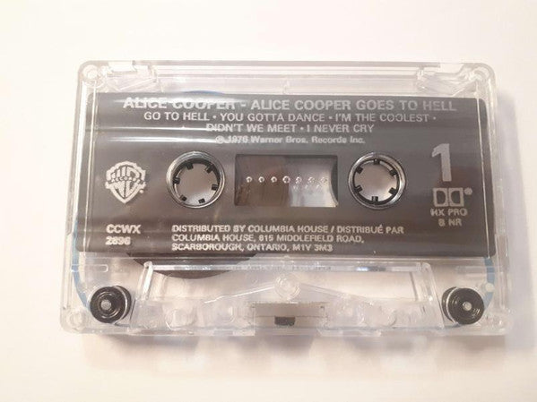 Alice Cooper – Alice Cooper Goes To Hell - Cassette VinylPursuit.com