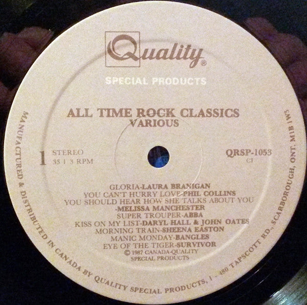 All Time Rock Classics - 1987  Compilation!