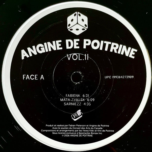Angine De Poitrine – Vol II - 180g, Sealed! VinylPursuit.com