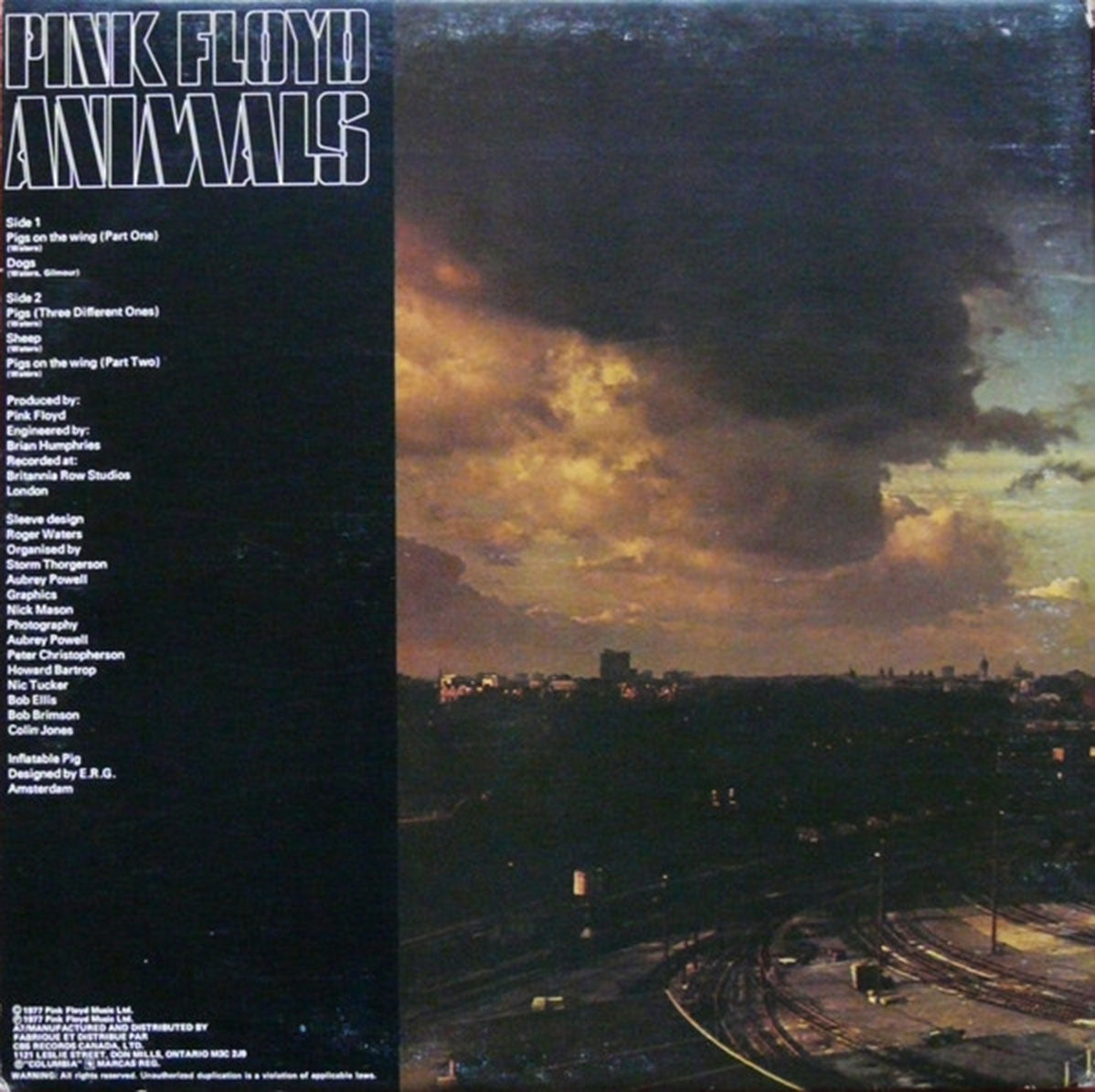 Pink Floyd – Animals  - Early Pressing