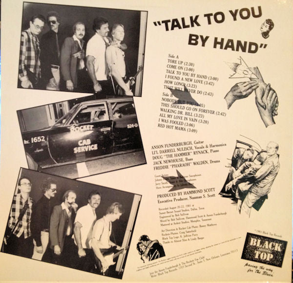 Anson Funderburgh and The Rockets – Talk To You By Hand - US Pressing in Shrinkwrap!