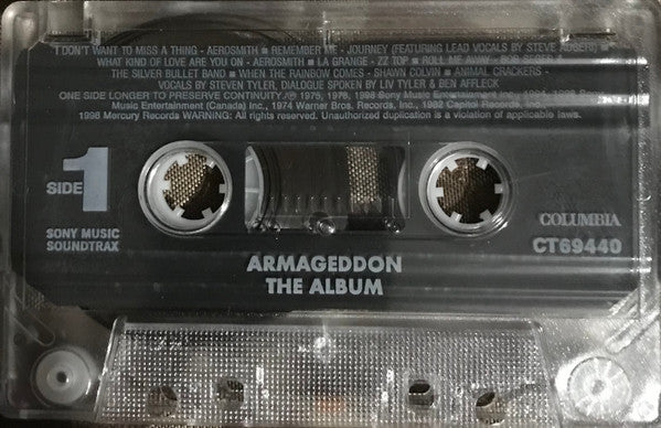 Various – Armageddon (The Album) - Cassette, 1998