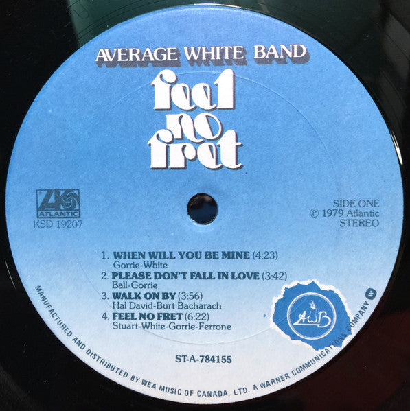 Average White Band – Feel No Fret - 1979 - Bargain Bin!