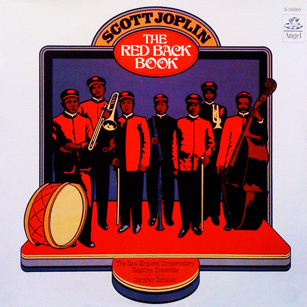 Scott Joplin - The New England Conservatory Ragtime Ensemble Conducted By Gunther Schuller – The Red Back Book - US Original