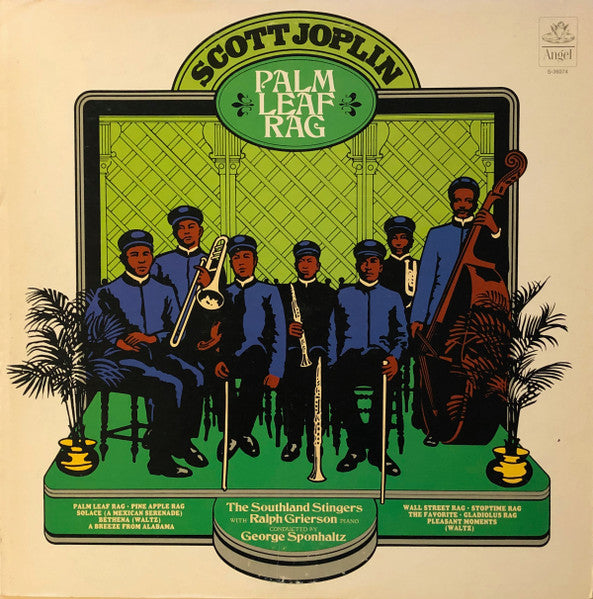 Scott Joplin : The Southland Stingers With Ralph Grierson, George Sponhaltz – Palm Leaf Rag - US Original