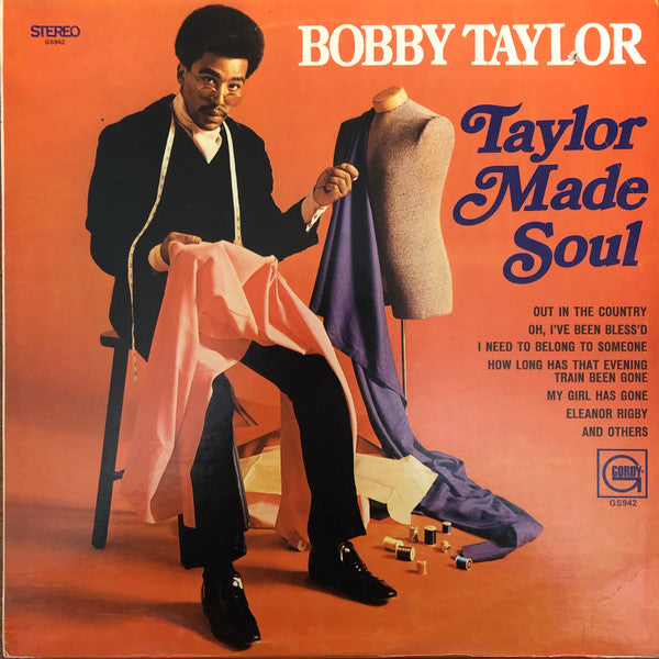 Bobby Taylor – Taylor Made Soul - 1969 Original, Rare!