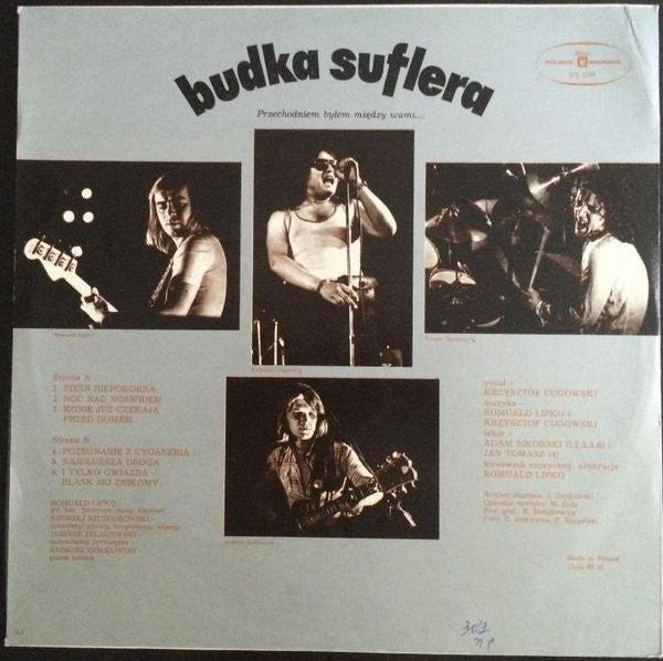 Budka Suflera – Przechodniem Byłem Między Wami.... - 1976 Polish Pressing