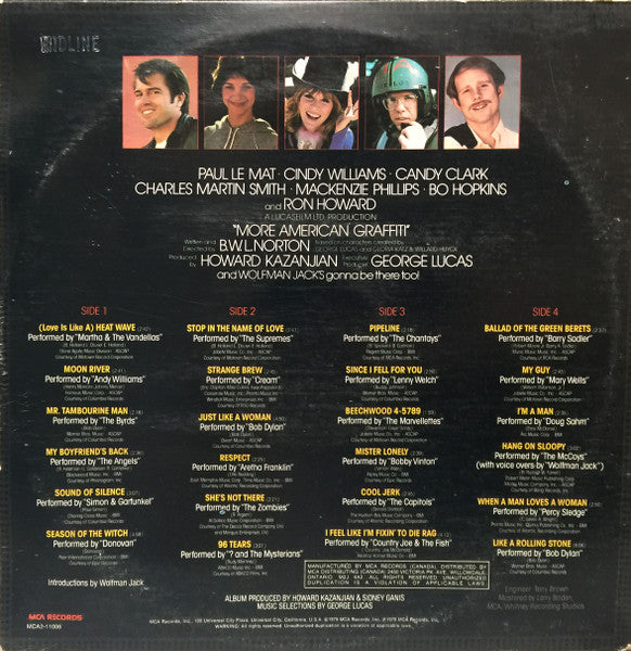 Various – Original Motion Picture Soundtrack "More American Graffiti"