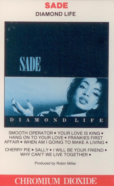 Sade – Diamond Life - 1985 Cassette