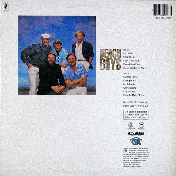 The Beach Boys – The Beach Boys - 1985