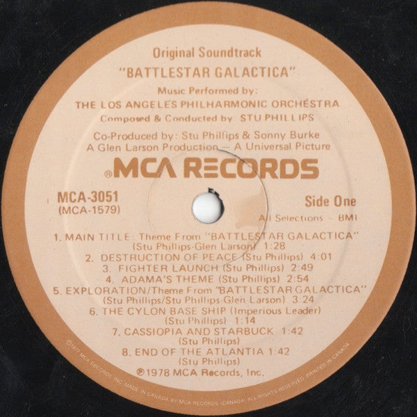 Battlestar Galactica (Original Soundtrack) - 1978 Original - Bargain Bin! VinylPursuit.com