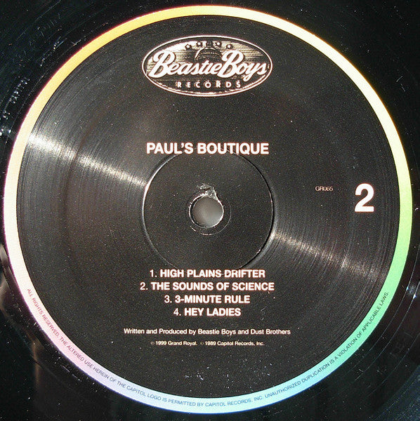 Beastie Boys – Paul's Boutique -1998 Double Gatefold