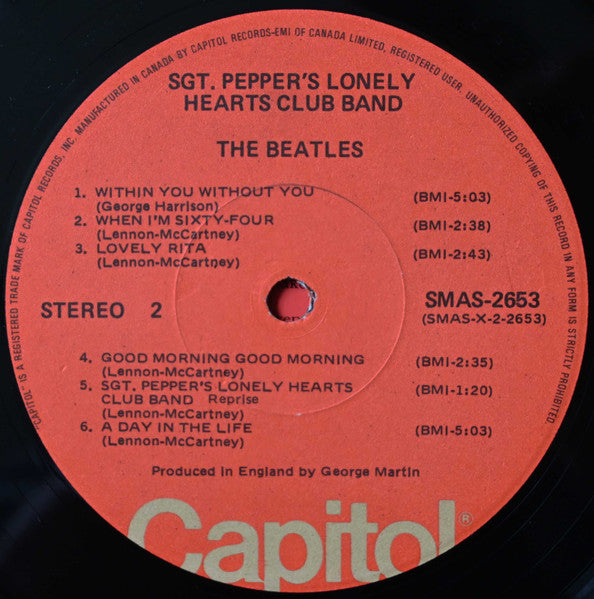 The Beatles – Sgt. Pepper's Lonely Hearts Club Band - 1976 Pressing! VinylPursuit.com