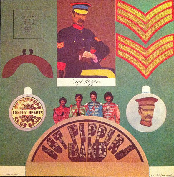 The Beatles – Sgt. Pepper's Lonely Hearts Club Band - 1974 with Poster! VinylPursuit.com