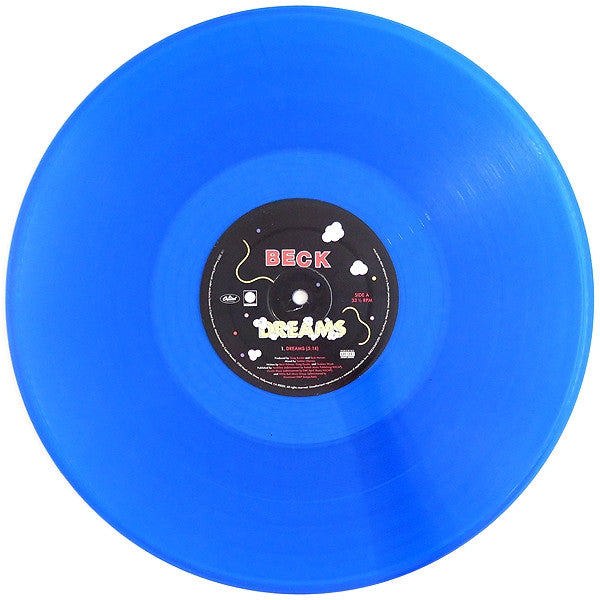 Beck – Dreams - Record Store Day, Single, Limited Edition, Blue Translucent Vinyl