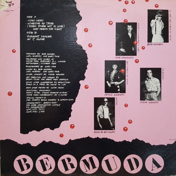 Bermuda – Who Needs The Night - 1985 Original, Rare, SEALED!